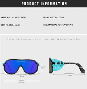 2023Pit viper Sunglasses Brand arrived mirrored eyewear tr90 frame UV400 protection Z87+ Lens Safety goggles with case