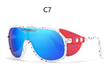 Load image into Gallery viewer, 2023Pit viper Sunglasses Brand arrived mirrored eyewear tr90 frame UV400 protection Z87+ Lens Safety goggles with case