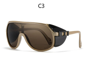 2023Pit viper Sunglasses Brand arrived mirrored eyewear tr90 frame UV400 protection Z87+ Lens Safety goggles with case