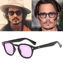Load image into Gallery viewer, 2023Johnny Depp Lemtosh Style Sunglasses Vintage Round Tint Ocean Lens Brand Design Sun Glasses UV400 Oculos De Sol