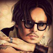 Load image into Gallery viewer, 2023Johnny Depp Lemtosh Style Sunglasses Vintage Round Tint Ocean Lens Brand Design Sun Glasses UV400 Oculos De Sol