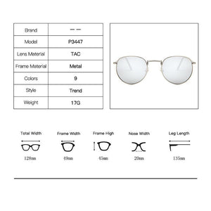 2023Round Metal Frame Retro Sunglasses Men And Women Brand Designer Outdoor Sports Driving Fishing Glasses UV400