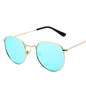 2023Round Metal Frame Retro Sunglasses Men And Women Brand Designer Outdoor Sports Driving Fishing Glasses UV400