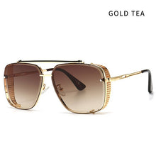 Load image into Gallery viewer, 2023PUNK Mach six Style Gradient Aviation Sunglasses women Men Vintage Brand Design UV400 Sun Glasses Oculos De Sol