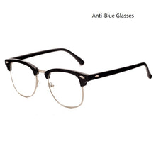 Load image into Gallery viewer, 2023 Anti Blue Light Blocking Glasses Men Black Square Eye Glasses Frames For Women Myopia Optical Nerd Fake Computer Glasses