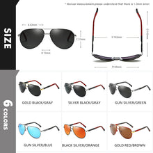 Load image into Gallery viewer, 2023 Brand Aluminum Outdoor Driving Sunglasses for Men Polarized UV400 Aviation Sun Glasses Men&#39;s Eyewear Women Oculos de sol