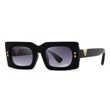 Load image into Gallery viewer, 2023 Brand Rivet Square Sunglasses Women Vintage Retro Sunglass Rectangle Sun Glasses Female UV400 Lens Eyewears
