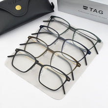 Load image into Gallery viewer, 2023 Brand Optical Glasses Frame Men Ultralight square Prescription Eyeglasses Titanium TR90 transparent Spectacle frame women
