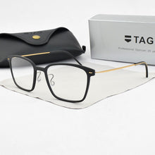 Load image into Gallery viewer, 2023 Brand Optical Glasses Frame Men Ultralight square Prescription Eyeglasses Titanium TR90 transparent Spectacle frame women