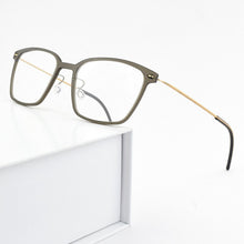 Load image into Gallery viewer, 2023 Brand Optical Glasses Frame Men Ultralight square Prescription Eyeglasses Titanium TR90 transparent Spectacle frame women