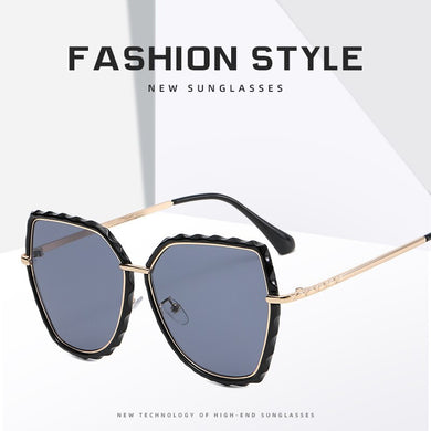 2023 Cat Eye Sunglasses Women Brand Designer Alloy Sun Glasses Vintage Metal Female Glasses Oculos Feminino Gafas De Sol UV400