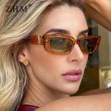 Load image into Gallery viewer, 2023 Cat Eye Sunglasses Women Retro Small Square Sun Glasses Femlae  Brand Designer Vintage Gradient Oculos De Sol