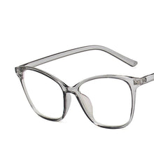 Load image into Gallery viewer, 2023 Cat Eye glasses Frame Women Retro Black Clear Optical Glasses Frame Spectacle Gafas oculos Eyewear Transparent Fake glasses