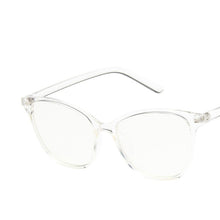 Load image into Gallery viewer, 2023 Cat Eye glasses Frame Women Retro Black Clear Optical Glasses Frame Spectacle Gafas oculos Eyewear Transparent Fake glasses