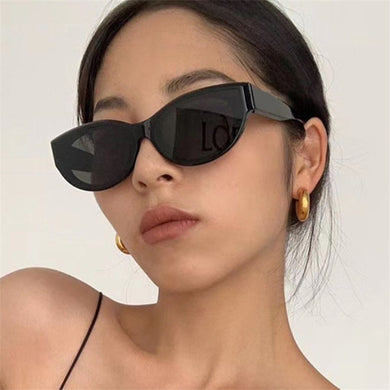 2023 Cateye Sunglasses  Brand Travel Small Rectangle Sunglasses Men Women Vintage Retro Oculos Lunette De Soleil Femme