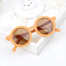 Load image into Gallery viewer, 2023 Children&#39;s Sunglasses Cute Cartoon Round Sunglasses Baby Vintage Sunglasses UV Protection Classic Kids Eyewear Toys Gift