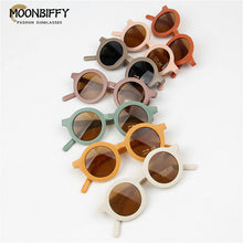 Load image into Gallery viewer, 2023 Children&#39;s Sunglasses Cute Cartoon Round Sunglasses Baby Vintage Sunglasses UV Protection Classic Kids Eyewear Toys Gift