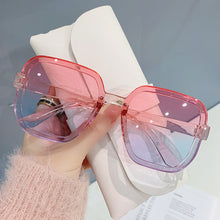 Load image into Gallery viewer, 2023 Classic Vintage Square Sunglasses Woman Gradient Mirror Frameless Sun Glasses Female Retro Rimless Oculos De Sol