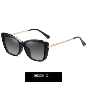 2023 Eyeglasses Brand designer Polarized Magnet Clip glasses frame women Myopia Prescription Glasses Optical sunglasses Eyewear