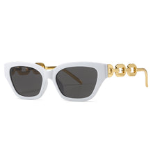 Load image into Gallery viewer, 2023 Brand Women Cat Eye Sunglasses Retro Metal Chain Sun Glasses Punk  Designer Eyewear Shades UV400
