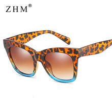 Load image into Gallery viewer, 2023 Cat Eye Leopard Sunglasses Women Brand Designer Vintage Ladys Square Sun Glasses Oculos De Sol feminino UV400