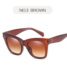 Load image into Gallery viewer, 2023 Cat Eye Leopard Sunglasses Women Brand Designer Vintage Ladys Square Sun Glasses Oculos De Sol feminino UV400