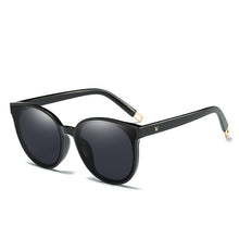 Load image into Gallery viewer, 2023 Color  Flat Top Cat Eye Elegant Sunglasses Woman Oculos De Sol Men Twin Beam Oversized Sun Glasses UV400