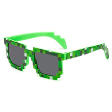 Load image into Gallery viewer, 2023 Cosplay Sunglasses Adults Kids Action Game Toy Square Pixel Mosaic Glasses Toys Children Gift Funny Eyewear