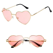 Load image into Gallery viewer, 2023 Heart Shaped Sunglasses Women Brand Designer Sun glasses LOVE Clear Ocean Lens Gradien Glasses Ladies Oculos UV400
