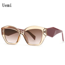 Load image into Gallery viewer, 2023 Irregular Cat Eye Women Sunglasses Retro Brand Design Ladies Eyewear Vintage Polygon Frame Shades UV400 Sun Glasses