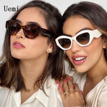 Load image into Gallery viewer, 2023 Irregular Cat Eye Women Sunglasses Retro Brand Design Ladies Eyewear Vintage Polygon Frame Shades UV400 Sun Glasses