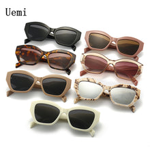 Load image into Gallery viewer, 2023 Irregular Cat Eye Women Sunglasses Retro Brand Design Ladies Eyewear Vintage Polygon Frame Shades UV400 Sun Glasses