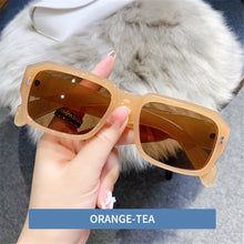 Load image into Gallery viewer, 2023 Leopard Women Sunglasses Personalized Jelly Eyeglasses Trendy Square Eyewear Female Oculos De Sol Feminino Glasses