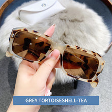 Load image into Gallery viewer, 2023 Leopard Women Sunglasses Personalized Jelly Eyeglasses Trendy Square Eyewear Female Oculos De Sol Feminino Glasses