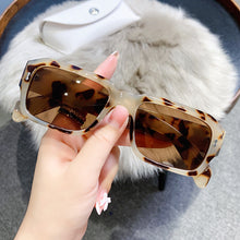 Load image into Gallery viewer, 2023 Leopard Women Sunglasses Personalized Jelly Eyeglasses Trendy Square Eyewear Female Oculos De Sol Feminino Glasses