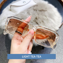 Load image into Gallery viewer, 2023 Leopard Women Sunglasses Personalized Jelly Eyeglasses Trendy Square Eyewear Female Oculos De Sol Feminino Glasses