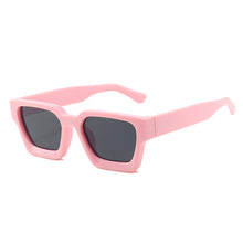 Load image into Gallery viewer, 2023 Punk Square Women  Sunglasses Small Retro Brand Designer Men Trend Pink Blue Green Sun Glasses Shades UV400