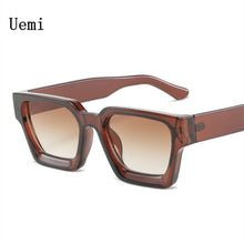 Load image into Gallery viewer, 2023 Punk Square Women  Sunglasses Small Retro Brand Designer Men Trend Pink Blue Green Sun Glasses Shades UV400