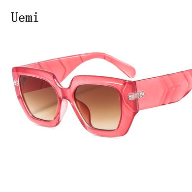 2023 Retro Irregular Square Women Sunglasses Vintage Brand Design Ladies Eyewear  Men Shades UV400 Sun Glasses
