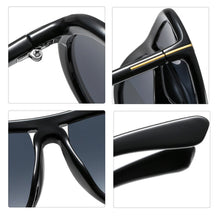 Load image into Gallery viewer, 2023 Retro Oversized Square Sunglasses For Women Men  Designer Sun Glasses Trending Shades UV400 Ins Popular Eygla