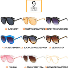 Load image into Gallery viewer, 2023 Retro Oversized Square Sunglasses For Women Men  Designer Sun Glasses Trending Shades UV400 Ins Popular Eygla