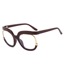 Load image into Gallery viewer, 2023 Retro Round Anti Blue Light Women Glasses Vintage Oversized Frame Clear Computer Eyeglasses Ins TrendLadies Reading
