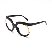 Load image into Gallery viewer, 2023 Retro Round Anti Blue Light Women Glasses Vintage Oversized Frame Clear Computer Eyeglasses Ins TrendLadies Reading