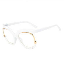 Load image into Gallery viewer, 2023 Retro Round Anti Blue Light Women Glasses Vintage Oversized Frame Clear Computer Eyeglasses Ins TrendLadies Reading