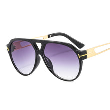 Load image into Gallery viewer, 2023 Retro Square Sunglasses For Men Women Oversized Frame Double Bridge Brand Designer Sun Glasses Trending Shades UV40