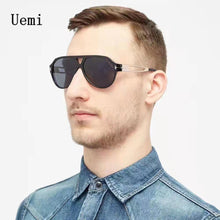 Load image into Gallery viewer, 2023 Retro Square Sunglasses For Men Women Oversized Frame Double Bridge Brand Designer Sun Glasses Trending Shades UV40