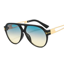 Load image into Gallery viewer, 2023 Retro Square Sunglasses For Men Women Oversized Frame Double Bridge Brand Designer Sun Glasses Trending Shades UV40