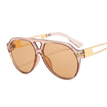Load image into Gallery viewer, 2023 Retro Square Sunglasses For Men Women Oversized Frame Double Bridge Brand Designer Sun Glasses Trending Shades UV40