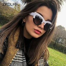 Load image into Gallery viewer, 2023 Round Cat Eye Sunglasses Women  Brand Designer Vintage Sun Glasses Female Glasses Gafas De Sol Uv400