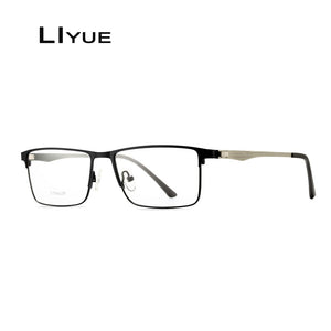 2023 Square Glasses Frame Women Men Optical Titanium Alloy eyeglasses Prescription Myopia Transparent glasses eyewear